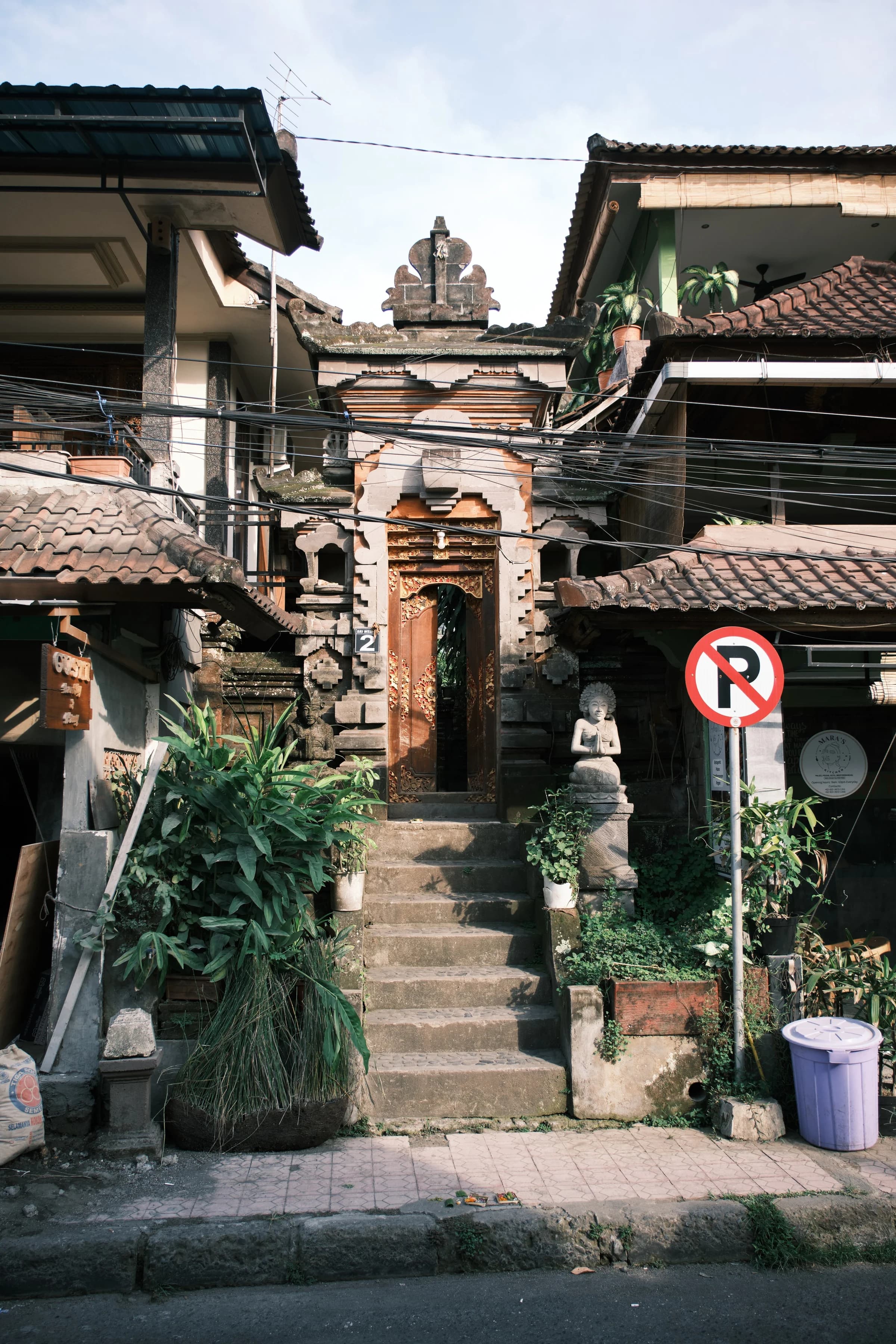 Carved Gateway of a Balinese Home